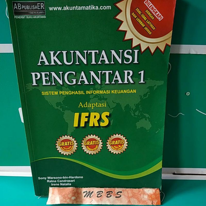 Jual Akuntansi Pengantar Adaptasi Ifrs Sony Warsono Shopee Indonesia