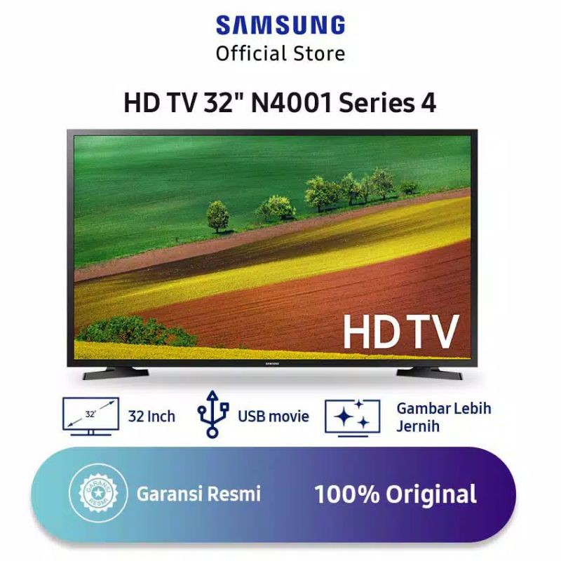 Jual TV LED SAMSUNG HD TV 32 Inch UA32T4003 N4001 Shopee Indonesia