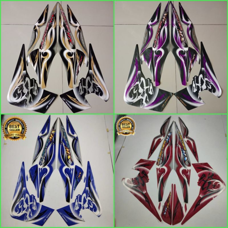 Jual Stiker Striping Motor Yamaha Jupiter MX 135 2007 2008 Lama Old