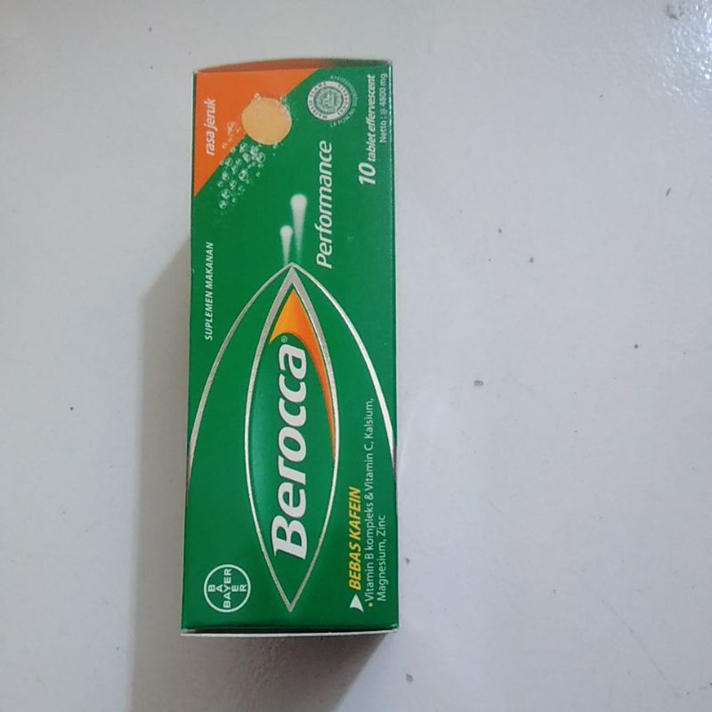 Jual Berocca Performance Tablet Effervescent Shopee Indonesia