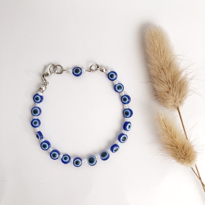 Jual Gelang Evil Eye Gelang Mata Iblis Gelang Manik Mata Biru