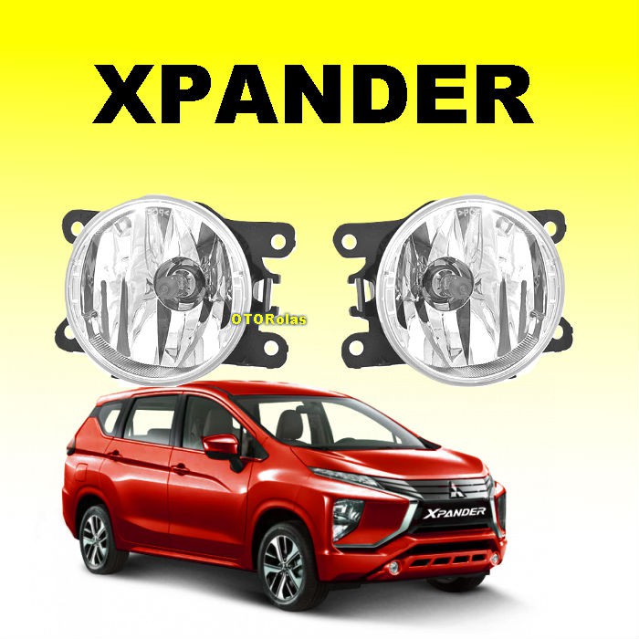 Jual FOG LAMP MITSUBISHI XPANDER LAMPU KABUT BUMPER BEMPER DEPAN