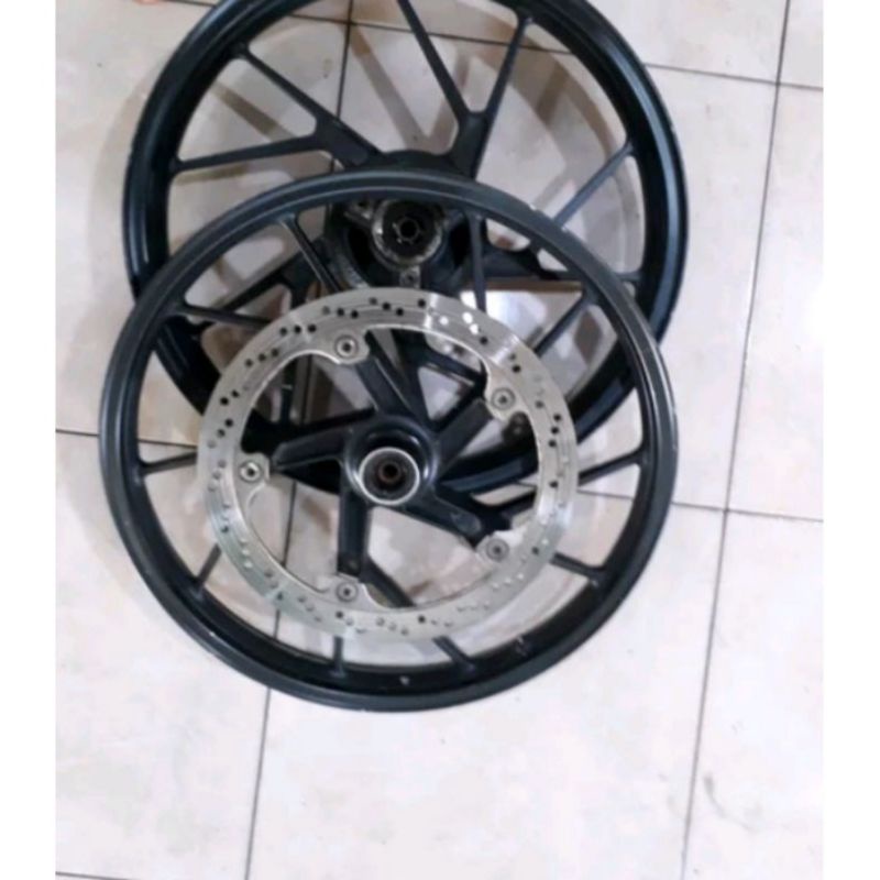 Jual Velg Set Racing Depan Belakang Suzuki Satria Fu Original