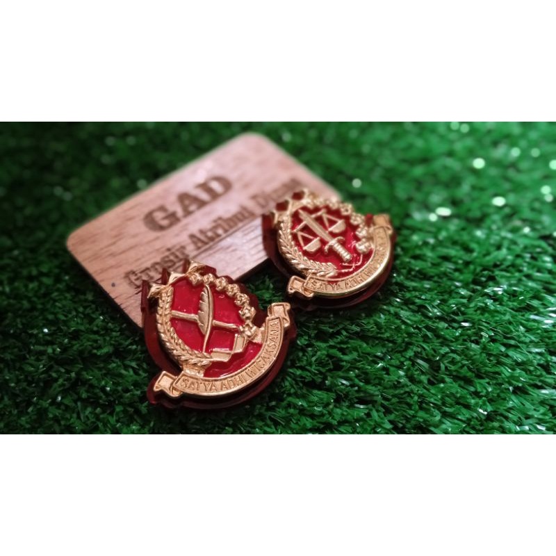 Jual Pin Lencana Jaksa Kejaksaan Safari Merah Shopee Indonesia