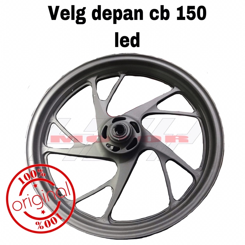 Jual Velg Velk Veleg Depan Belakang Honda Cb R Led Ori Merah Hitam