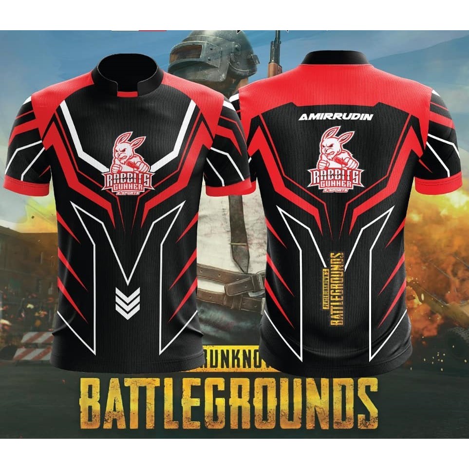 Jual JERSEY GAMING ESPORT PUBG FreeFire Ff Mobile Legend ML AOV Dota 2