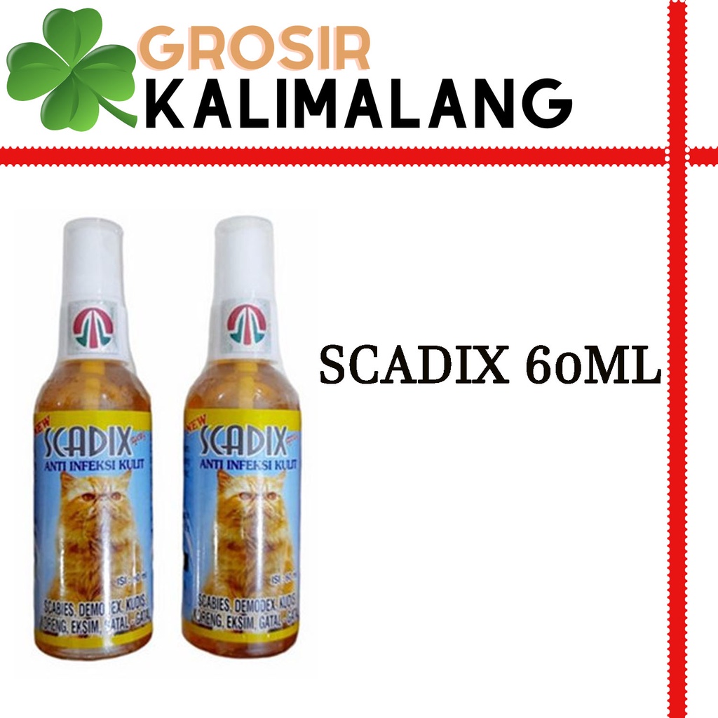 Jual Scadix Spray Anti Infeksi Kulit Scabies Demodex Ml Shopee