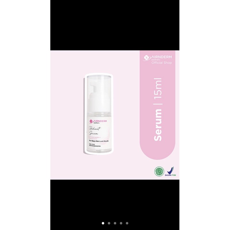 Jual Airinderm Aesthetic Radiant Serum By Airin Beauty Shopee Indonesia