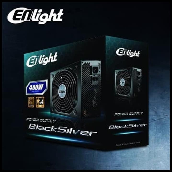 Jual Power Supply Enlight Watt Black Silver Plus Bronze Shopee