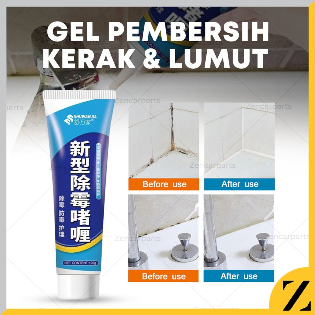 Jual Gel Penghilang Kerak Lumut Jamur Keramik Toilet Dapur Kamar Mandi