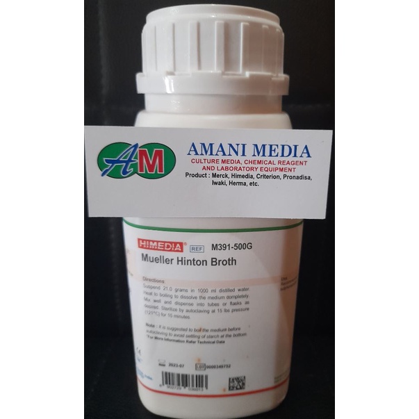 Jual Mueller Hinton Broth Himedia Shopee Indonesia