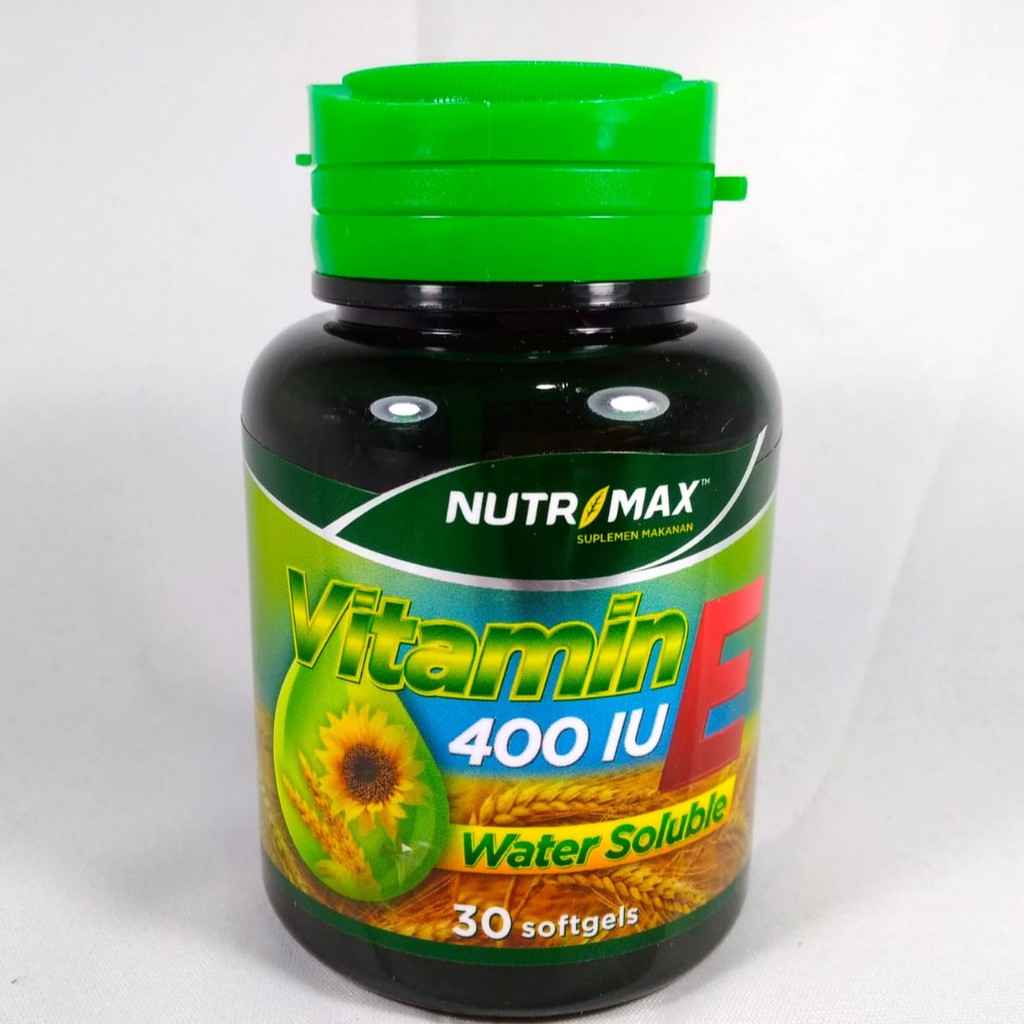 Jual Nutrimax Vitamin E Iu Water Soluble Softgels Bpom