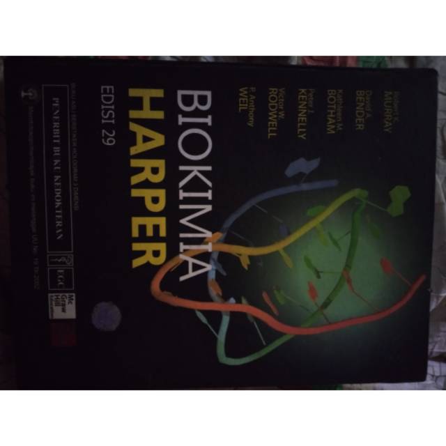 Jual Buku Biokimia Harper Edisi 29 Ori Shopee Indonesia