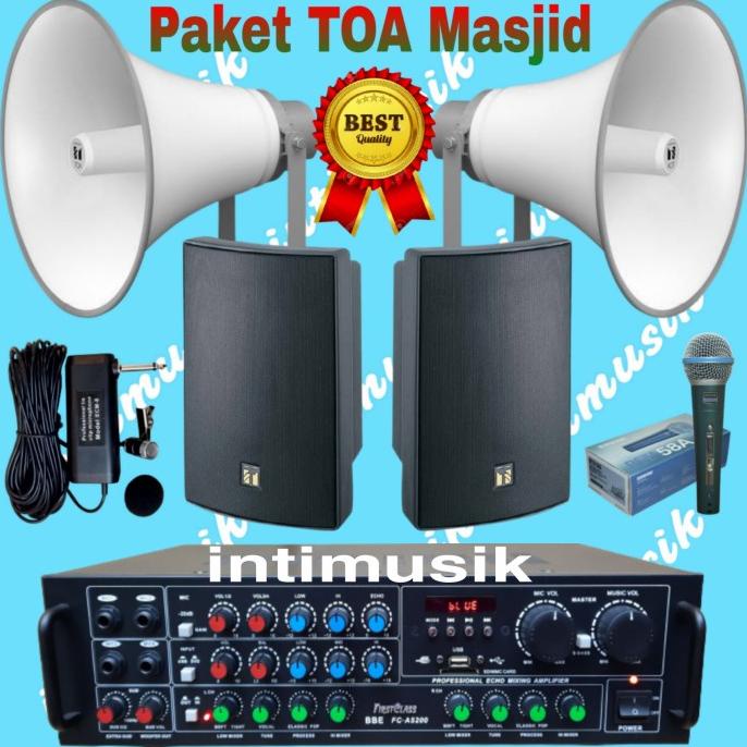 Jual Paket Sound System Toa Masjid Atau Mushola Barokah Ii Shopee