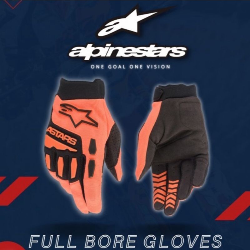 Jual Sarung Tangan Alpinestars Full Bore Gloves Shopee Indonesia