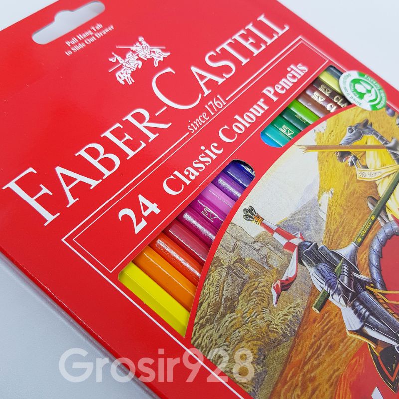 Jual Faber Castell 24 Classic Colour Pencil Pensil Warna Shopee