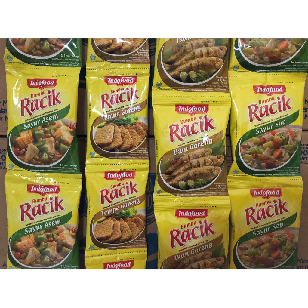 Jual Bumbu Racik Indofood Renceng Shopee Indonesia