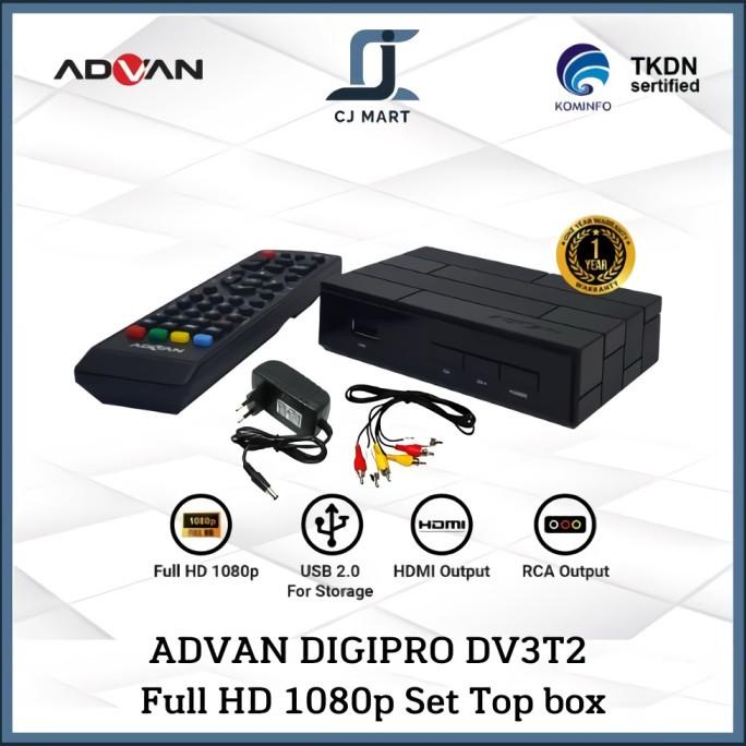 Jual Advan Digipro Stb Dv T Set Top Box Tv Digital Youtube P