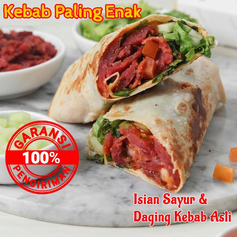 Jual Kebab Frozen Jumbo Besar Isi Pcs Murah Shopee Indonesia