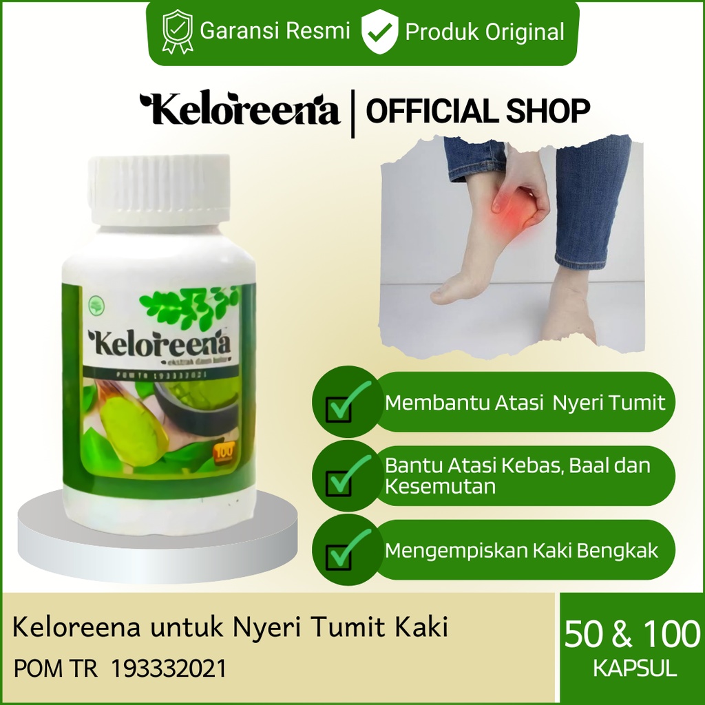 Jual Keloreena Obat Nyeri Tumit Sakit Telapak Kaki Hingga Ke Lutut