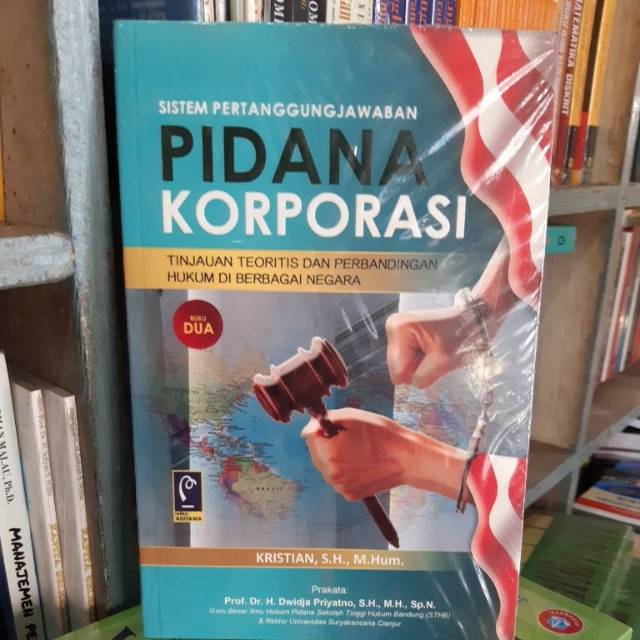 Jual Sistem Pertanggungjawaban Pidana Korporasi Buku Shopee Indonesia