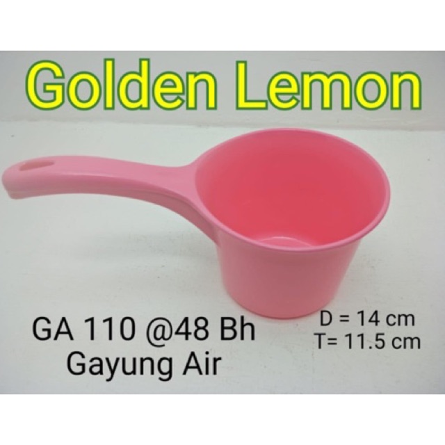 Jual Golden Sunkist Gayung Mandi Plastik Murah Pink Ga Shopee