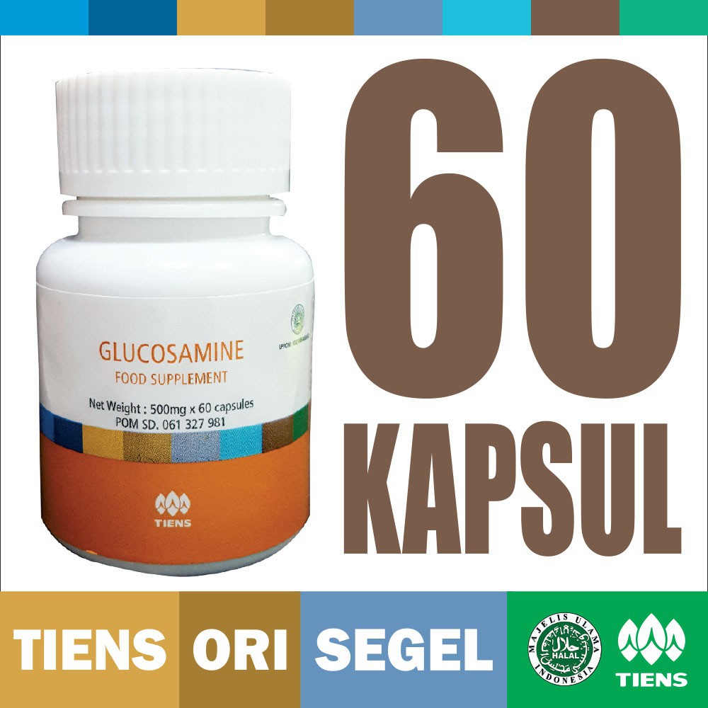 Jual Tiens Glucosamine Isi 60 Kapsul Glucosamin Pelumas Sendi Nyeri