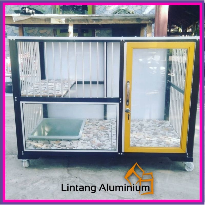 Jual Kandang Kucing Aluminium Minimalis Simpel Murah Simpel Shopee