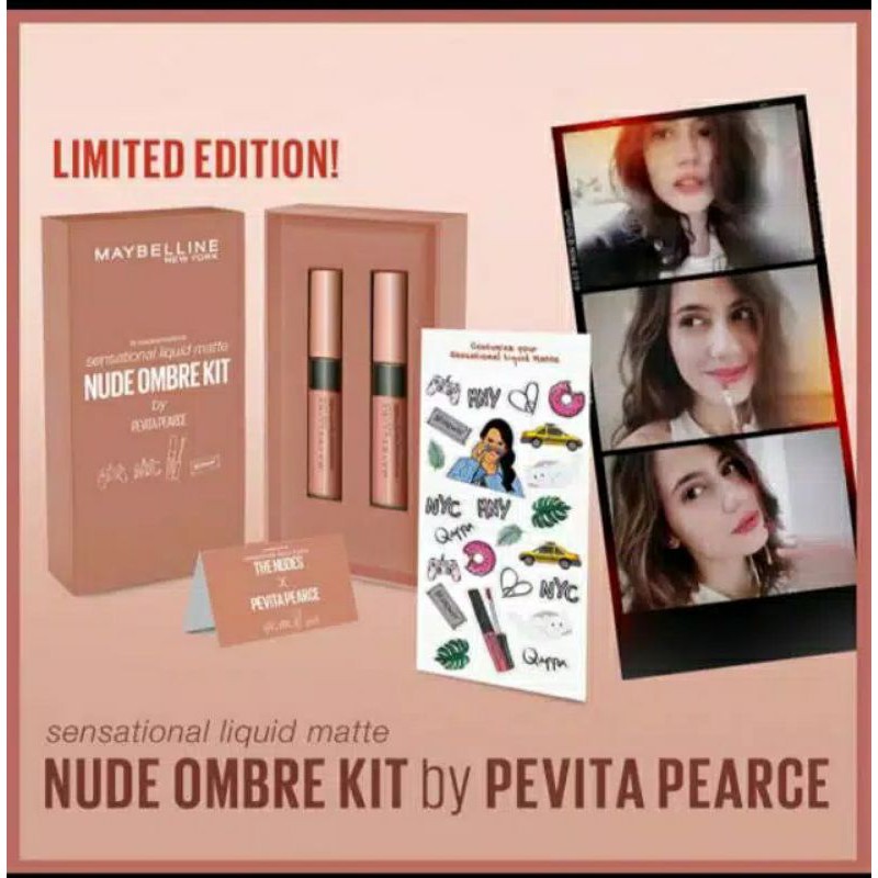 Jual Maybelline Sensational Liquid Matte Nude Ombre Kit Mauve Ombre