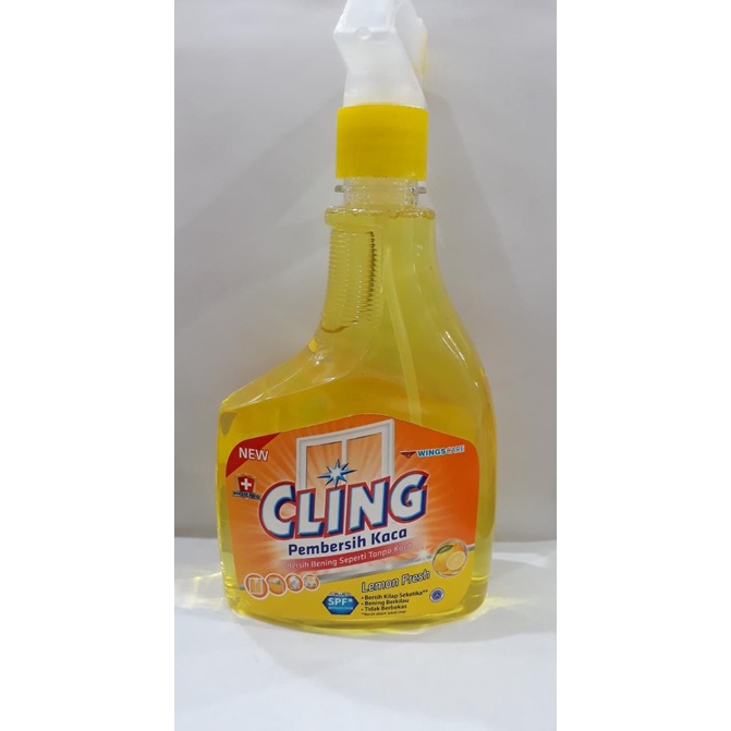 Jual Cling Pembersih Kaca Lemon Fresh Ml Botol Shopee Indonesia