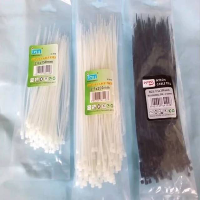 Jual Kabel Tis Cable Tie 2 X 200mm Shopee Indonesia