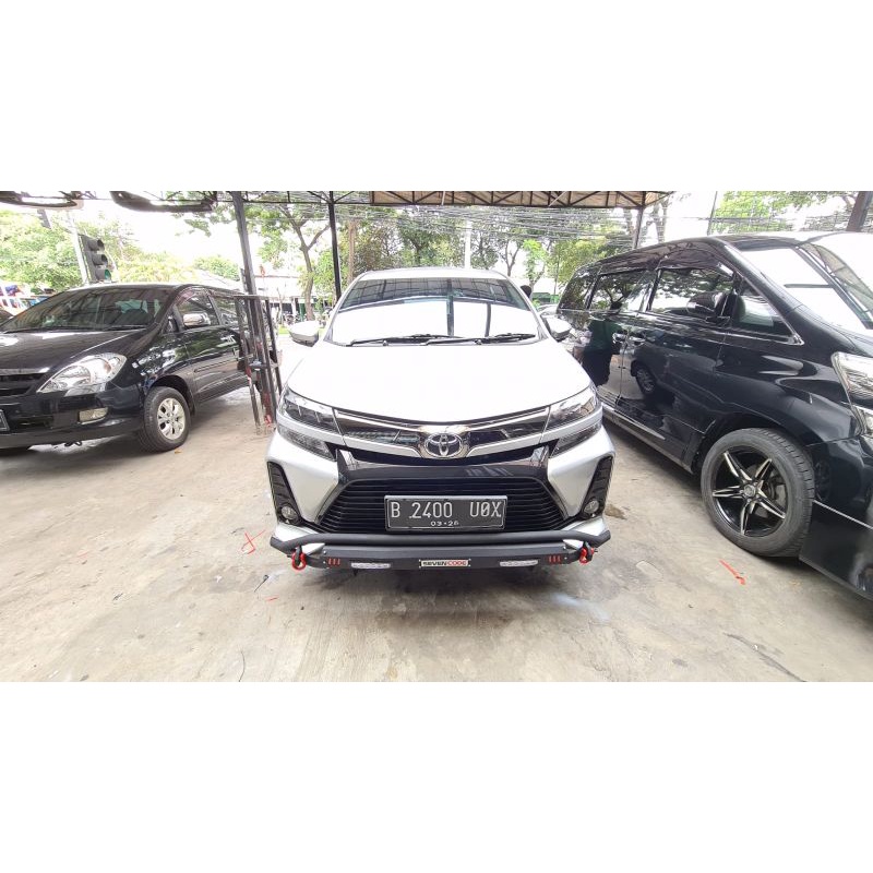 Jual Paket Tanduk Depan Belakang Avanza All New Cobra Besi Sevencode