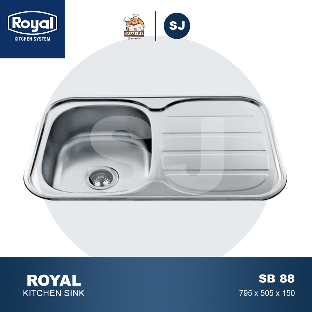 Jual Kitchen Sink Royal SB 88 Shopee Indonesia