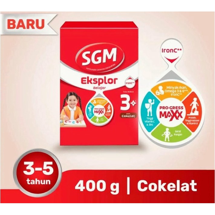 Jual Susu Cokelat Sgm Eksplor Belajar Tahun Gr Susu