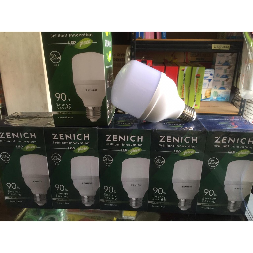 Jual LED Zenich T Bulb 20 Watt Shopee Indonesia