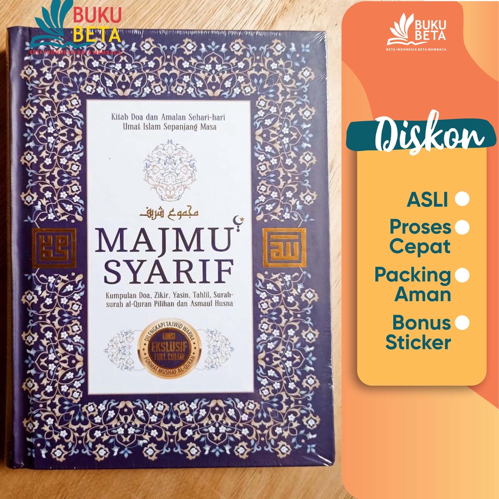 Jual Majmu Syarif Kitab Doa Dan Amalan Sehari Hari Turos Shopee