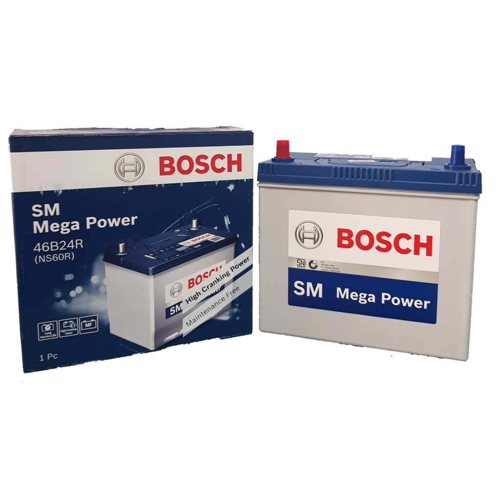 Jual AKI MOBIL BOSCH MF AKI KERING NS60 42 Ah Shopee Indonesia