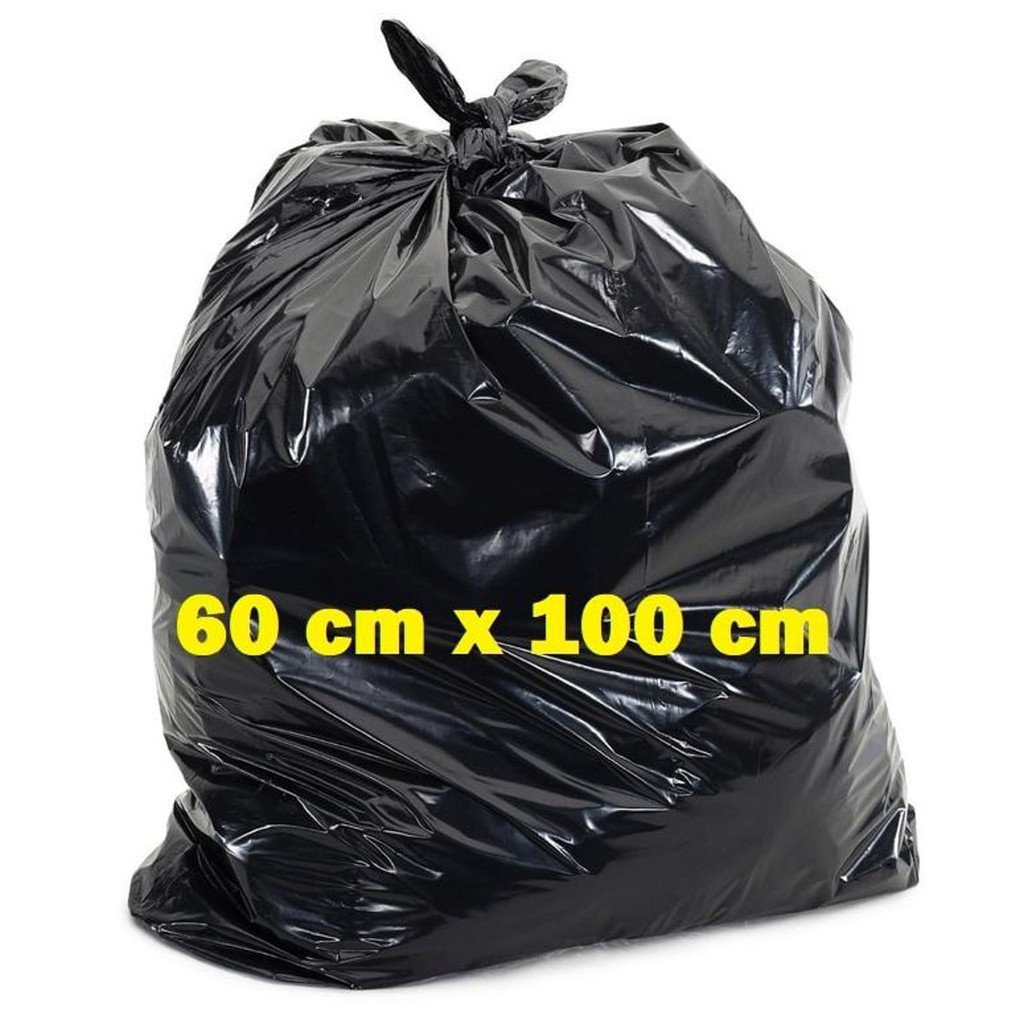 Jual HD Plastik Sampah 60 Cm X 100 Cm Trashbag Trash Bag 60x100 Cm