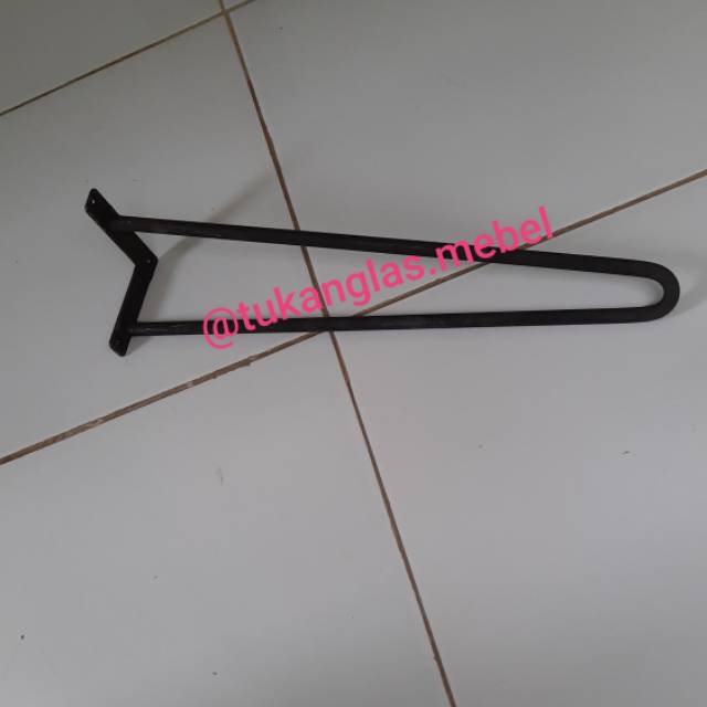 Jual Kaki Kursi Kaki Meja Hairpin Leg Tinggi 60 Cm Besi 12mm Shopee