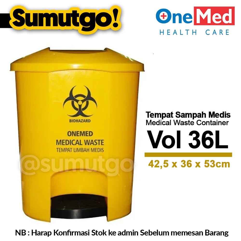 Jual L Liter Tempat Sampah Limbah Medis Onemed Medical Waste