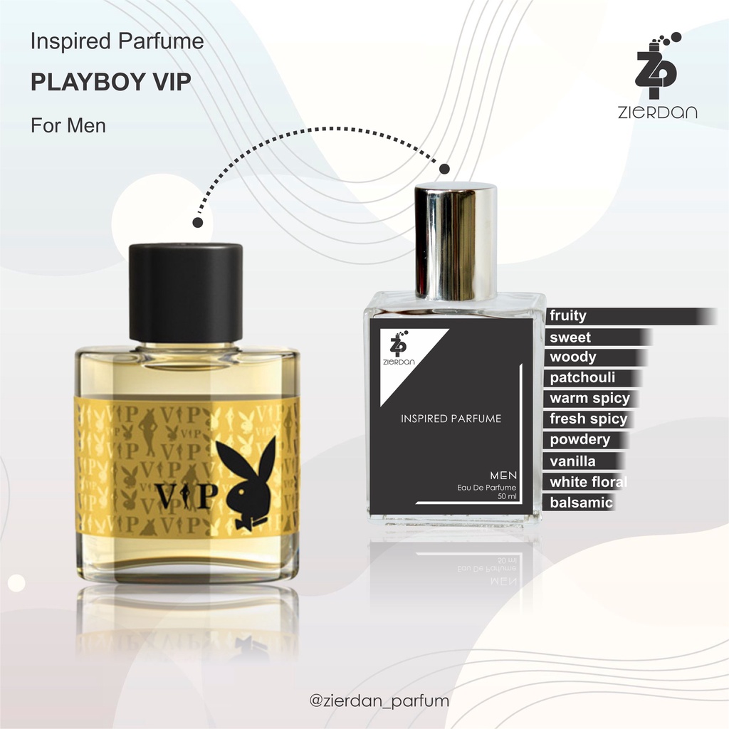 Jual Zierdan Inspired Parfum Playboy VIP Parfume Farfum Minyak Wangi