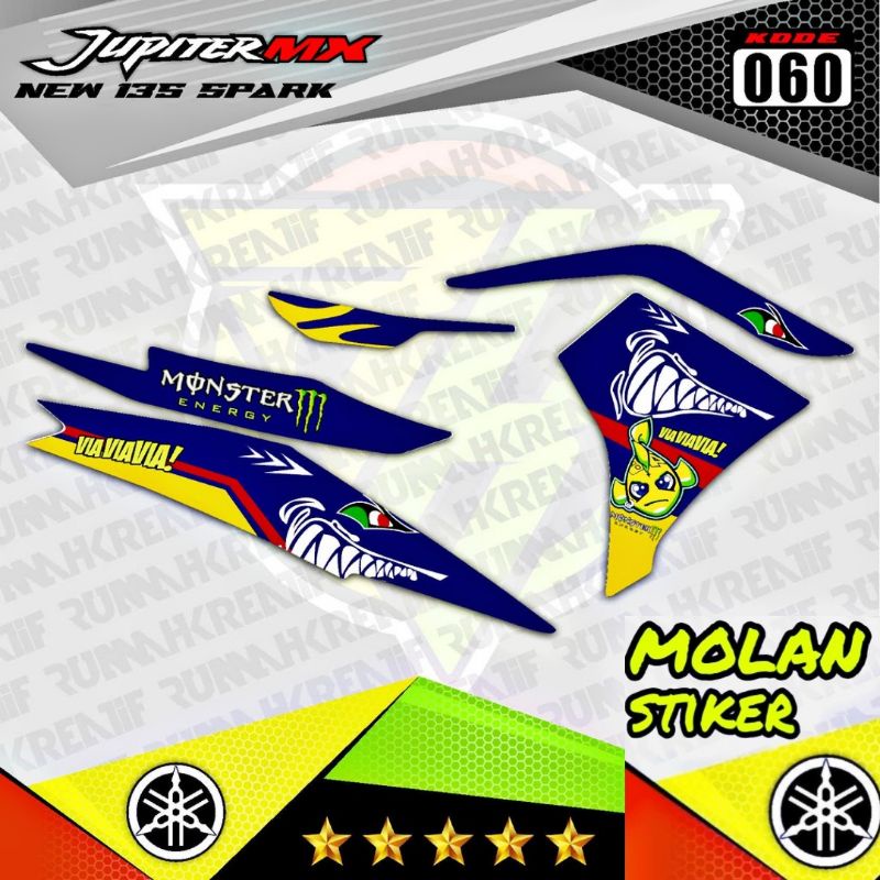 Jual Decal Sticker Striping Variasi Jupiter Mx New