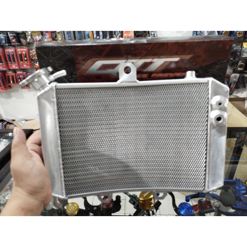 Jual Radiator Qtt Ninja Rr Zx Curve Gambot Radiator Alumunium