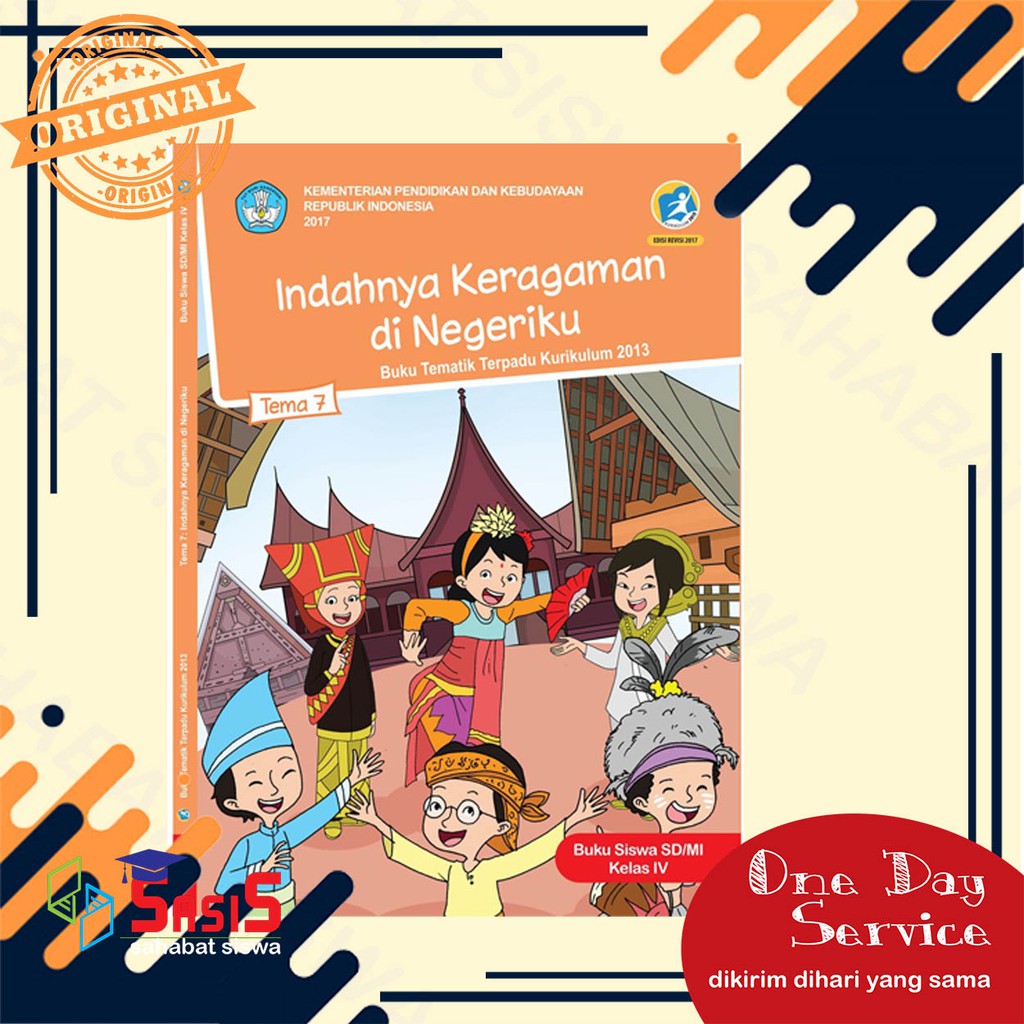 Jual Buku Siswa Tematik Sd Kelas Tema Indahnya Keragaman Di