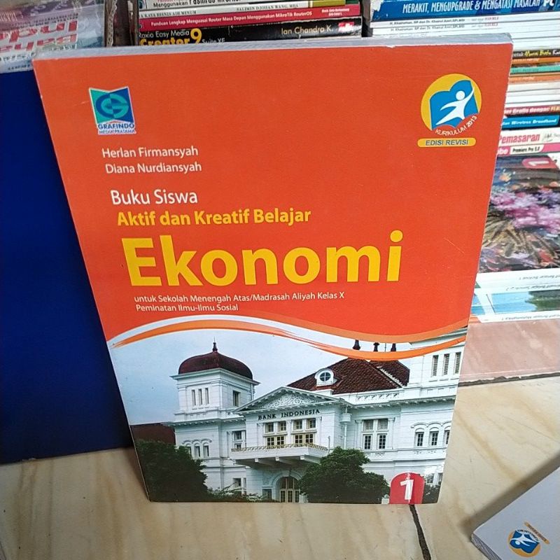 Jual Buku Siswa Aktif Dan Kreatif Belajar Ekonomi Untuk SMA Kelas 10