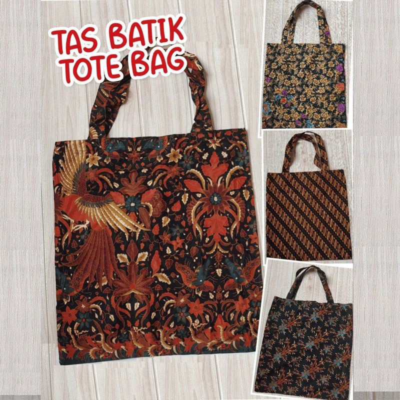 Jual Tas Batik Tote Bag Tas Souvenir Go Green Bag Tas Balanja Kain