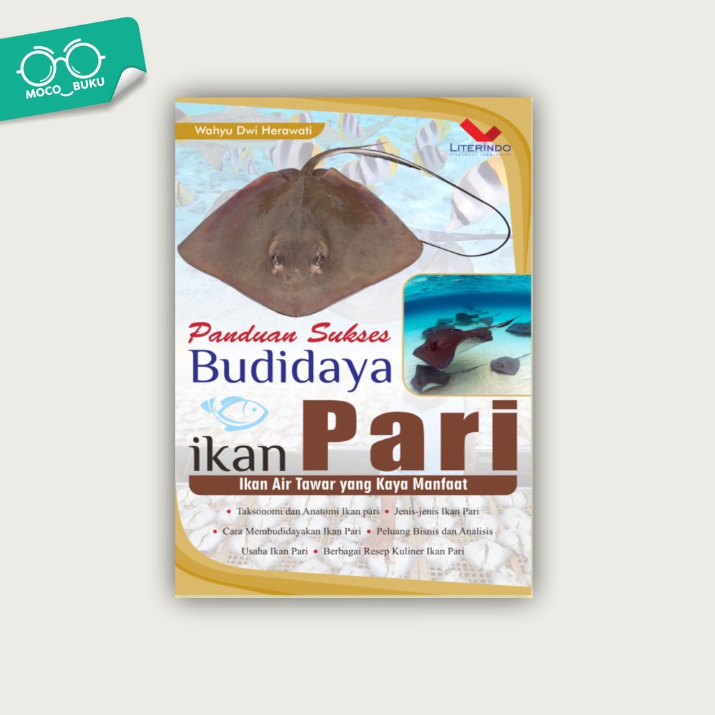 Jual BUKU PANDUAN SUKSES BUDIDAYA IKAN PARI WAHYU DWI HERAWATI