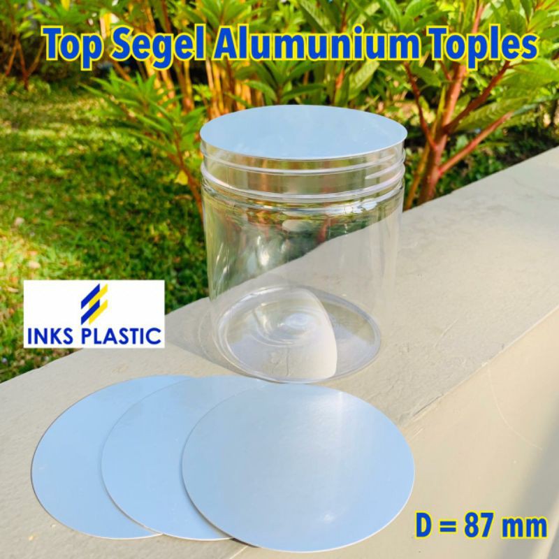 Jual Alumunium Seal Segel Toples Ukuran Mm Isi Shopee Indonesia