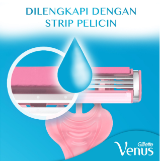 Jual Gillette Venus Alat Cukur Wanita Simply Venus Basic Isi Razor