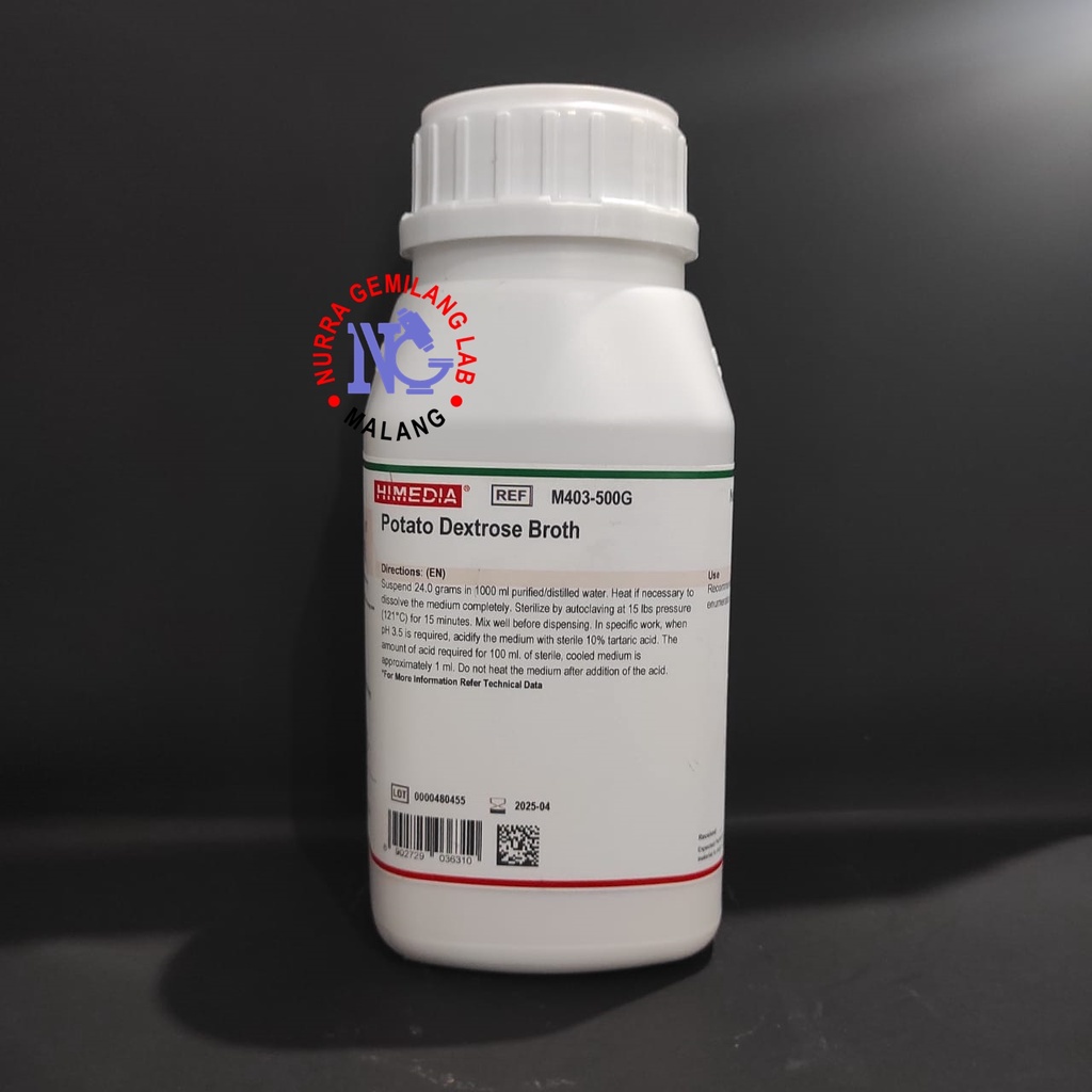 Jual Potato Dextrose Broth ECER Per Gram Himedia PDB Shopee Indonesia